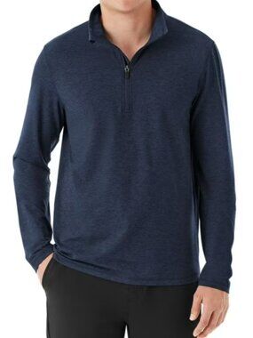 Member's Mark Men's Classic Fit Favorite Soft Quarter Zip Pullover Size XL
